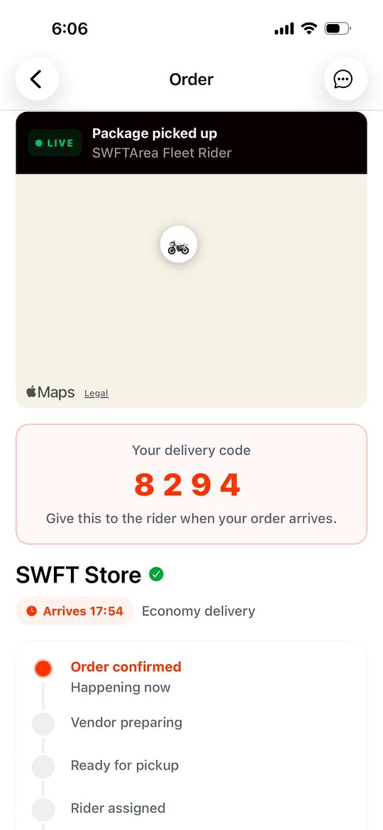 Live tracking